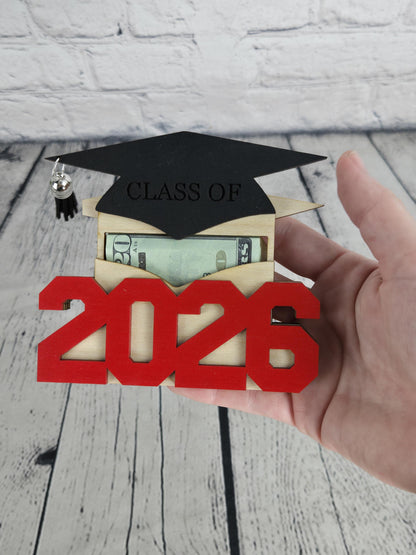 Personalized Graduation Money Holder 2026